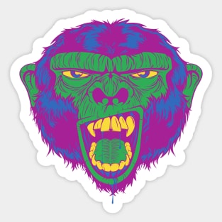 C is for Chimp Sticker